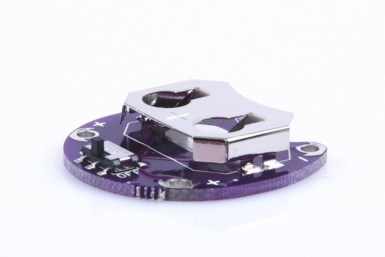 LilyPad Coin Cell Battery Holder CR2032