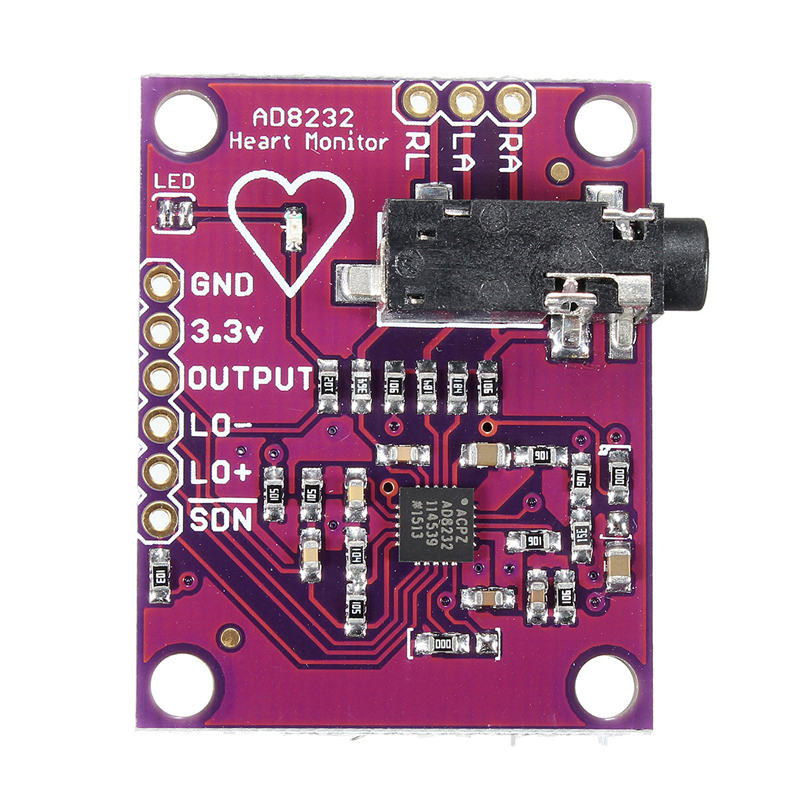 Best price AD8232 physiological pulse measurements ECG bio Monitors Sensor board module Sales leader